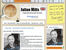 Tablet Screenshot of julianmills.co.uk